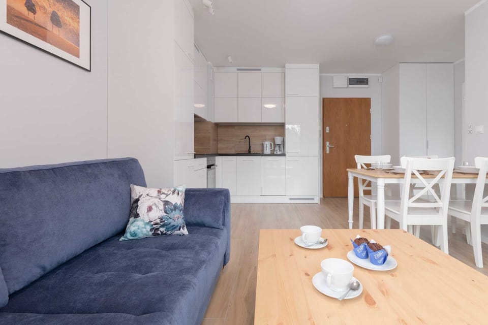 Spacious living room with full equipment. 