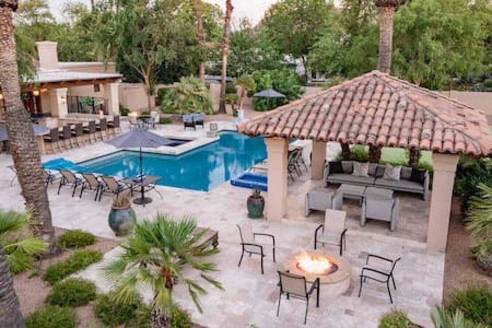 Aerial View - Backyard