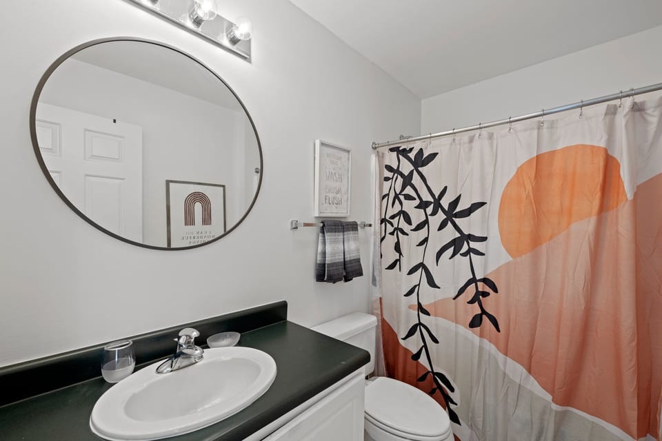 Full bathroom upstairs