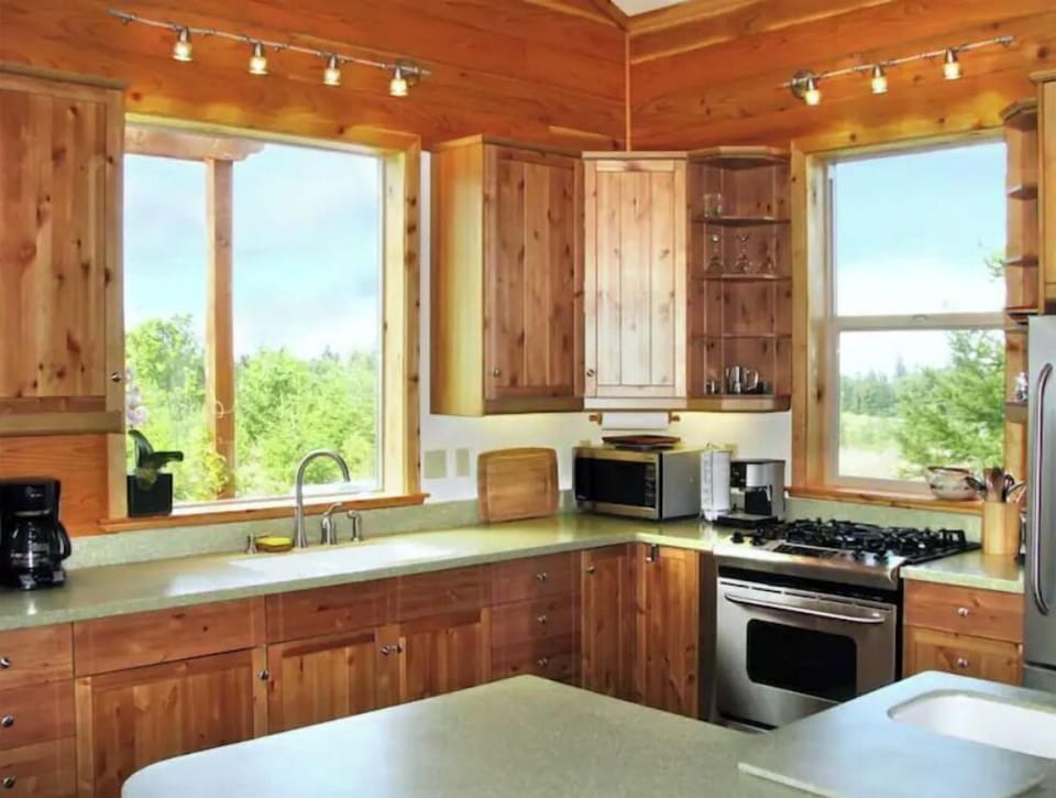 The Compass Rose kitchen.