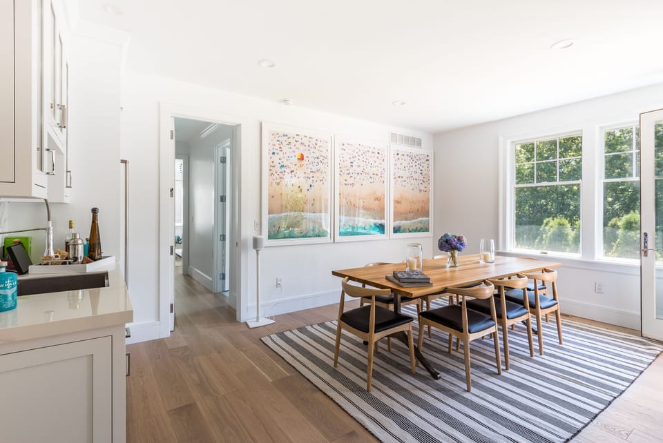 Main house dining area