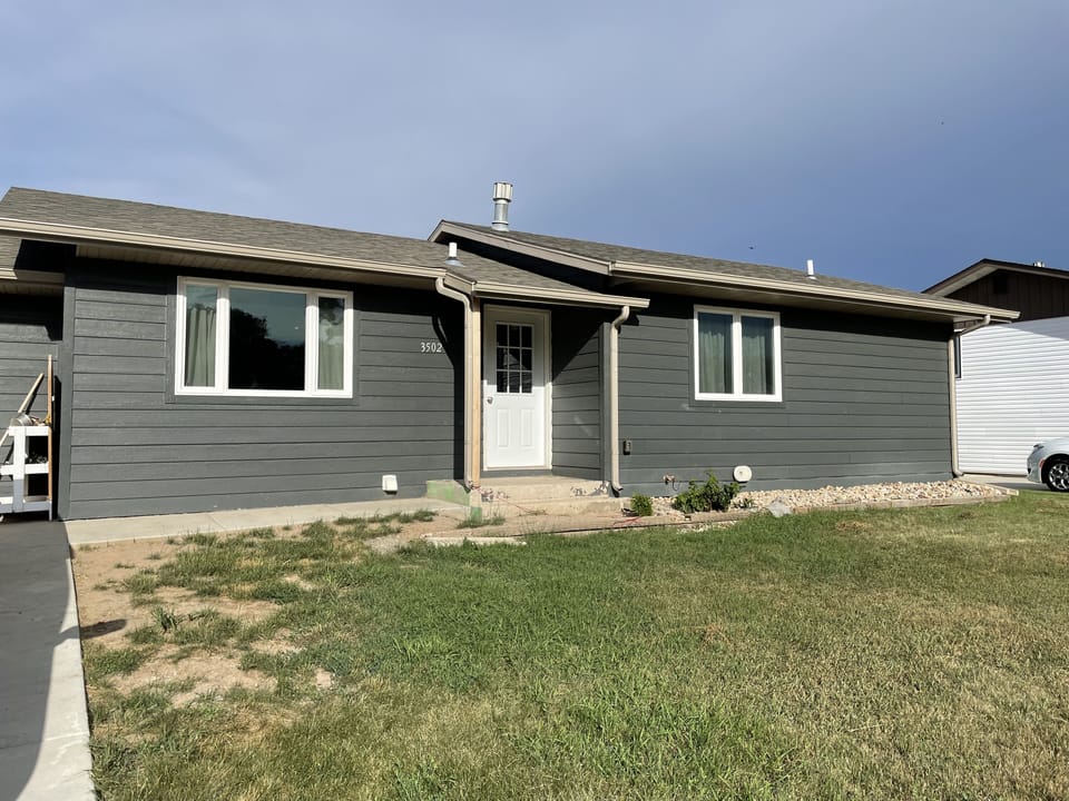 Front of house 