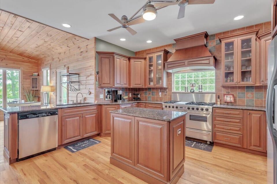 Cook up a feast in our fully-equipped kitchen with modern appliances and ample counter space.