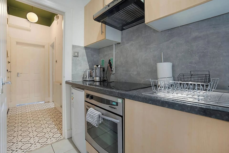 Clean lines, modern finishes, and energy-efficient appliances make cooking easy. Designed for comfort and convenience—perfect for business or leisure guests staying in Aberdeen.