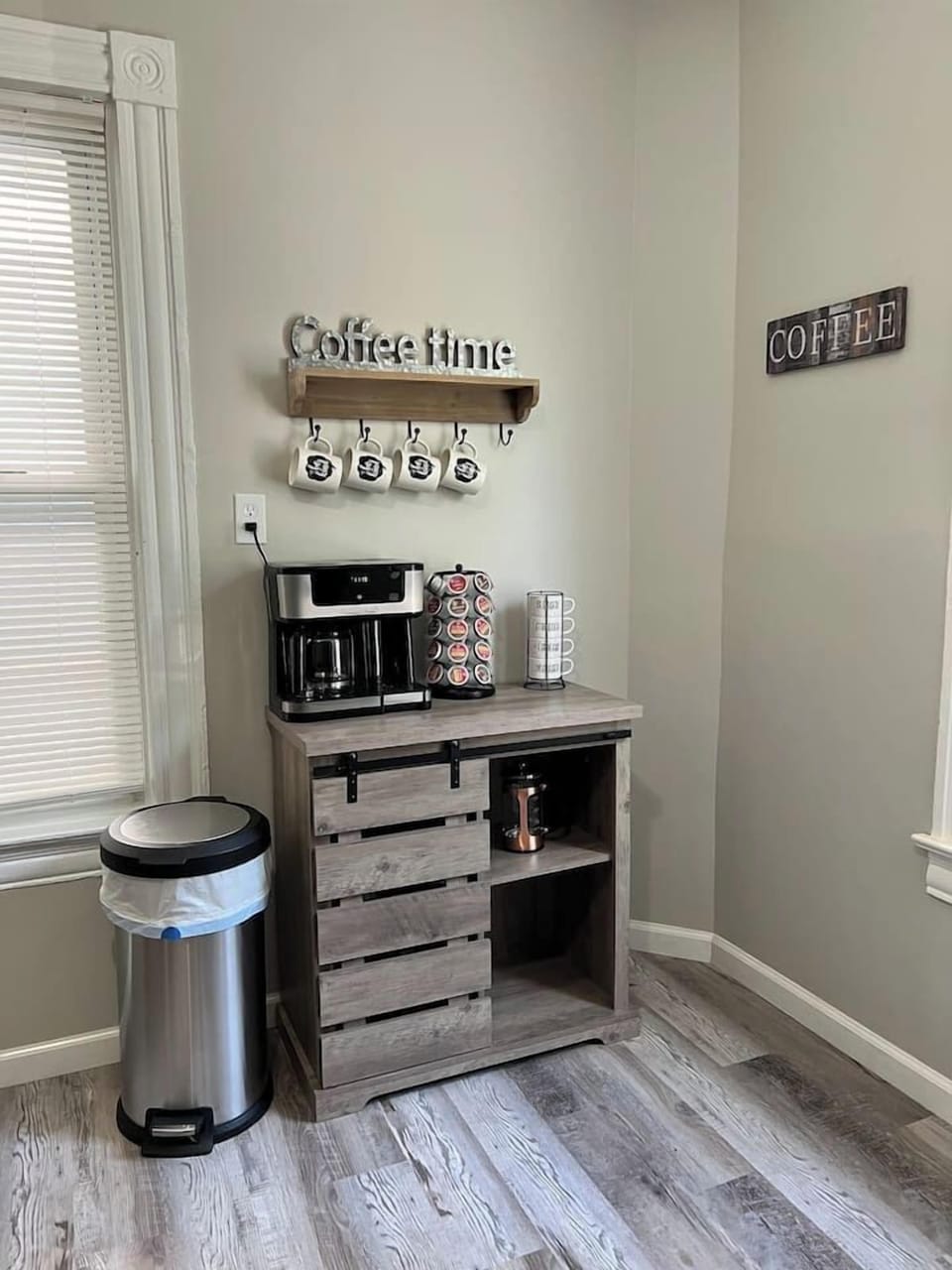 Wake up with some coffee 