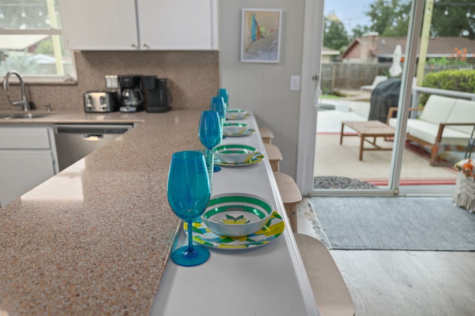 Plasticware provided for pool service