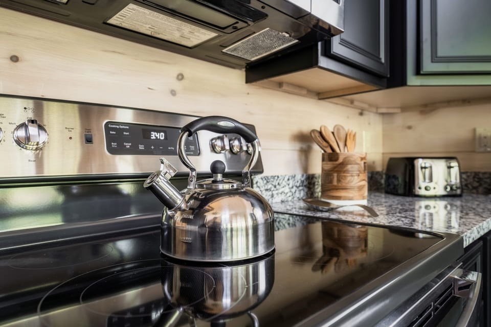 Modern appliances and tons of counter space
