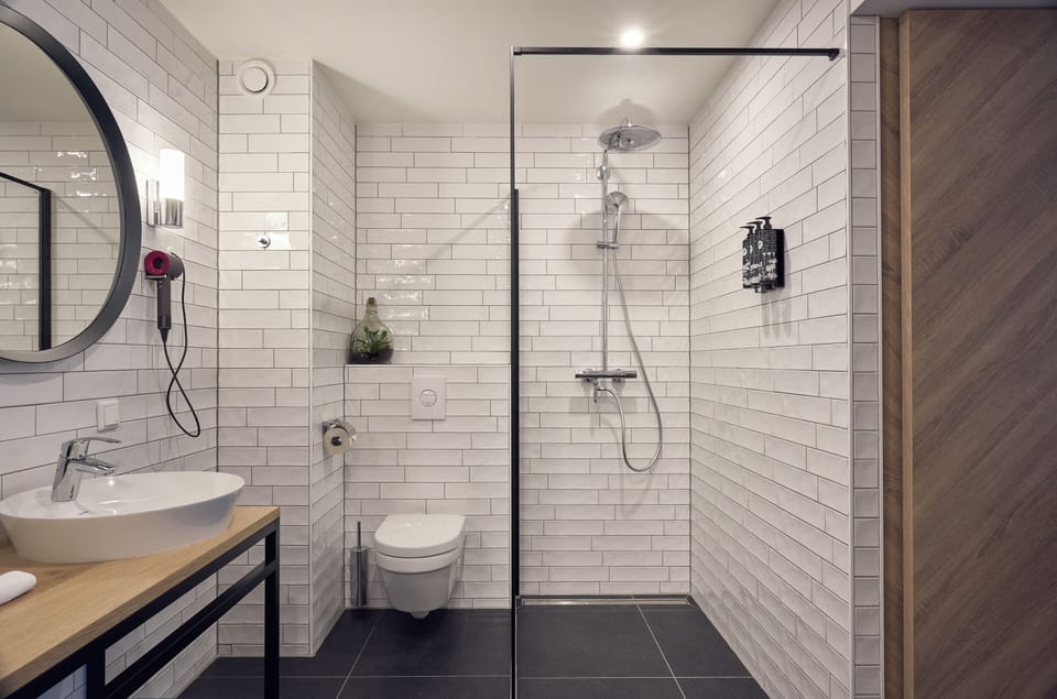 Loft (XL) | Bathroom | Free toiletries, hair dryer, towels, soap