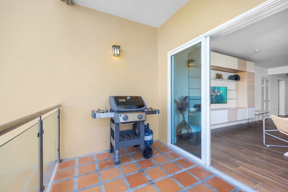 BBQ Grill on the balcony