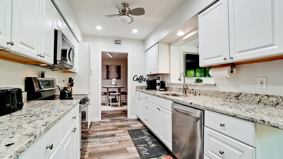 Large Galley Kitchen