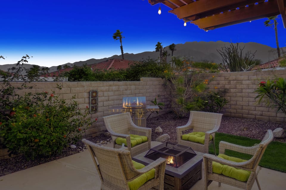Makes s'mores under the stars.