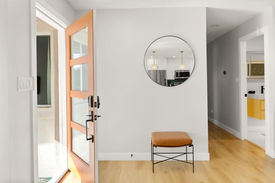 Clean and welcoming entryway that makes you feel right at home the moment you walk in.
