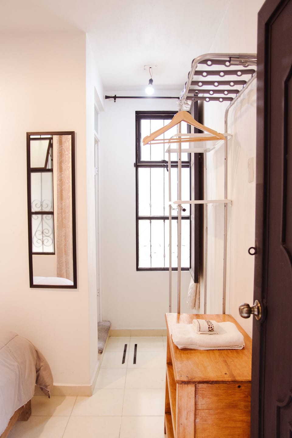 Basic Single Room | Iron/ironing board (on request), WiFi (free), bed sheets