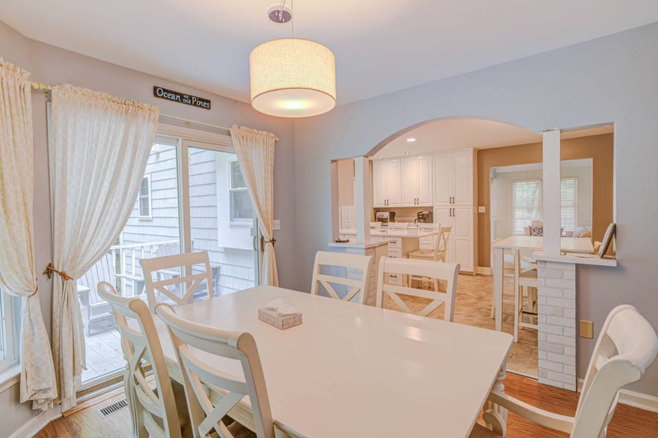 Dining Area into Kitchen
