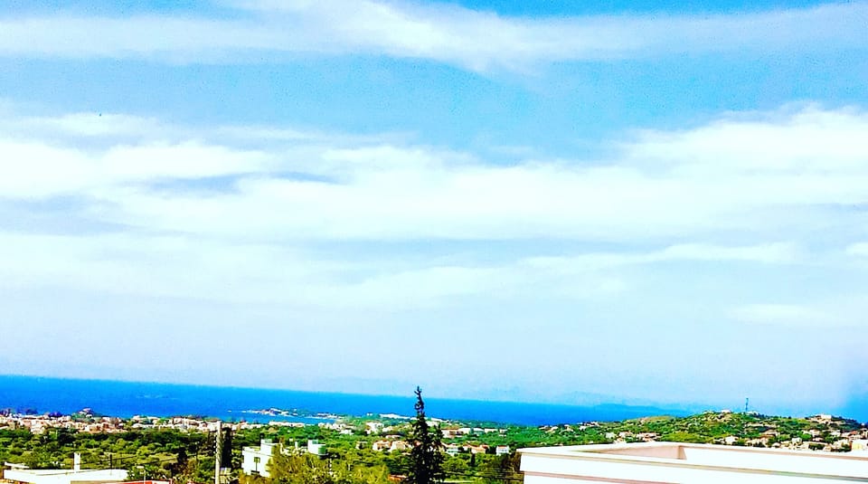 View of Athens Riviera from terrace