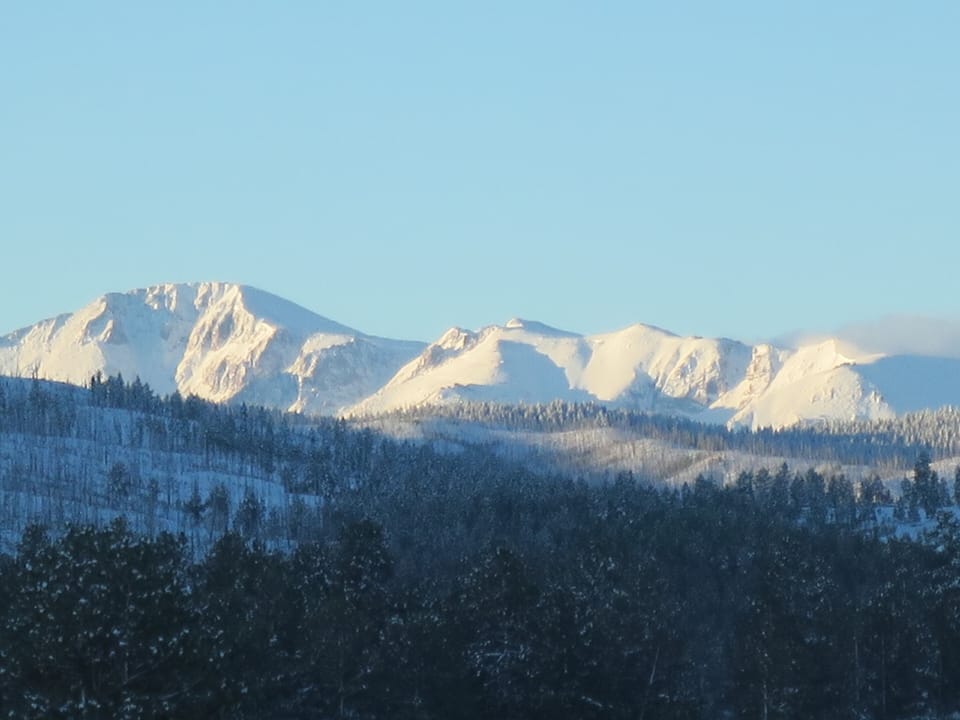 This is your view from the deck (zoomed in)