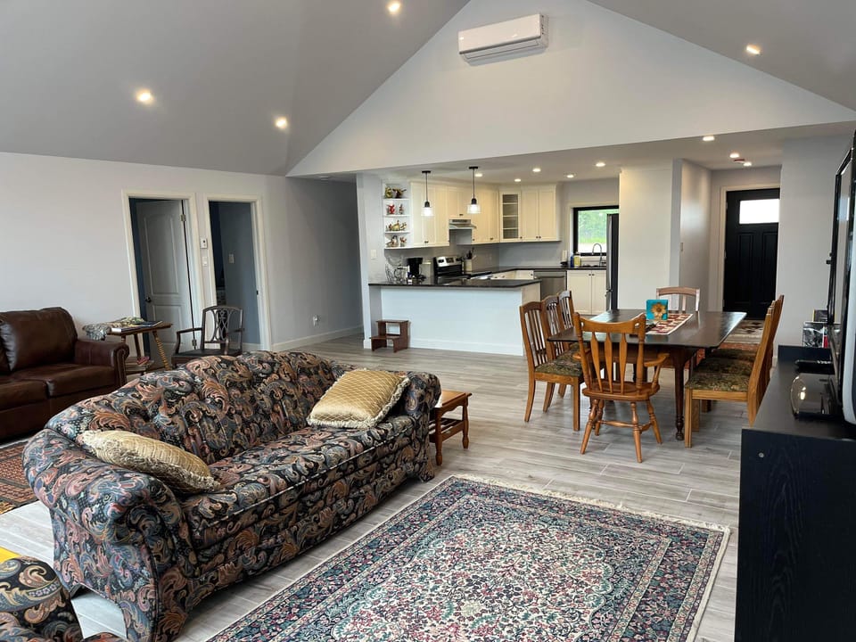 Open concept living room 