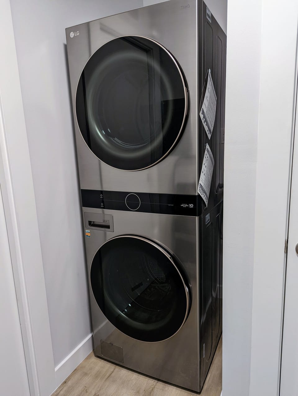 Washer and dryer in cottage