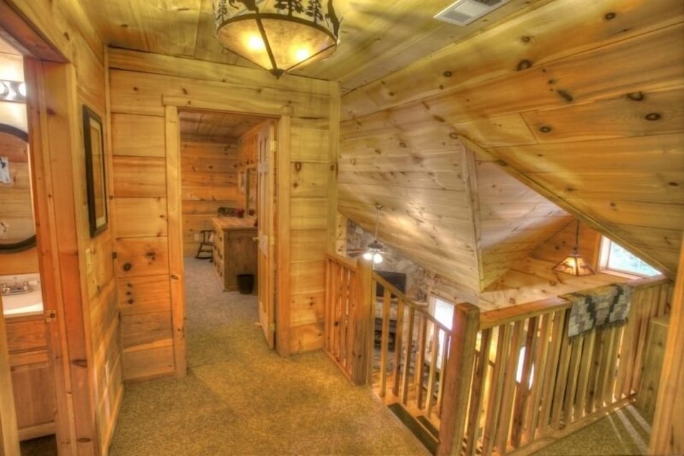 Upper level loft and landing