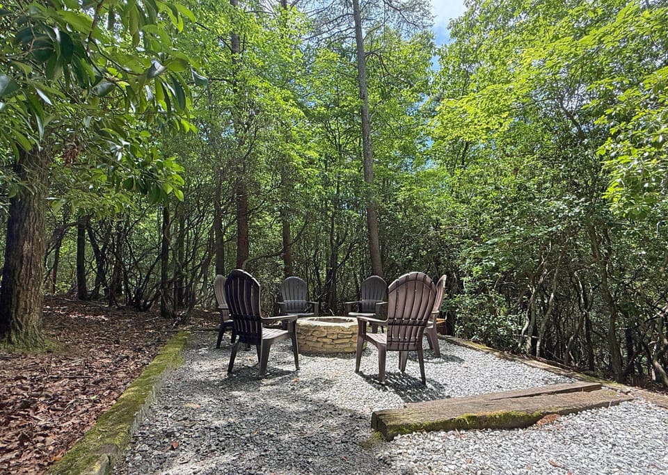 Front yard fire pit
