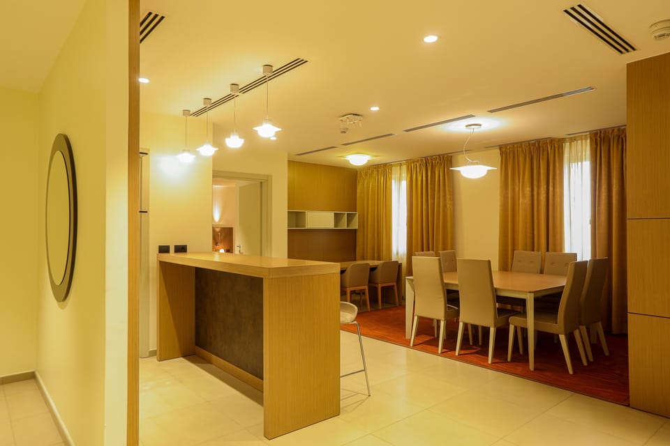 Presidential Suite | Living area | Foosball, table tennis