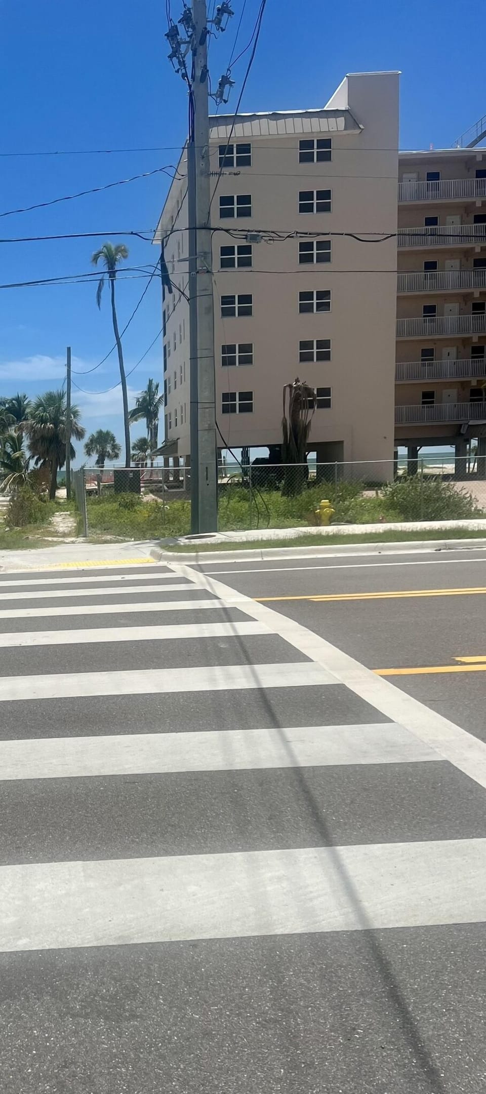 Private beach access from Laguna Shores development