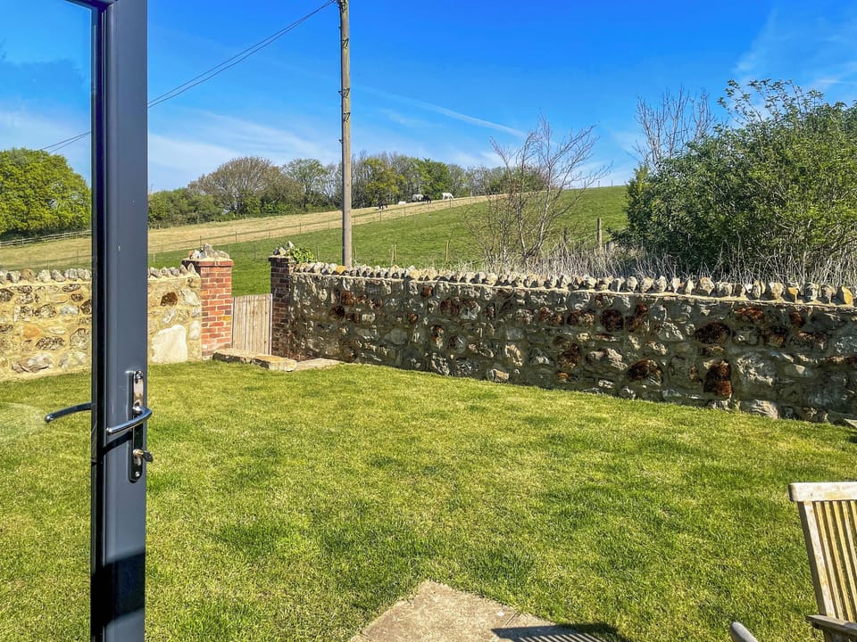 Rear Garden | The Farriers - Cooks Castle Farm, Wroxall, near Ventnor