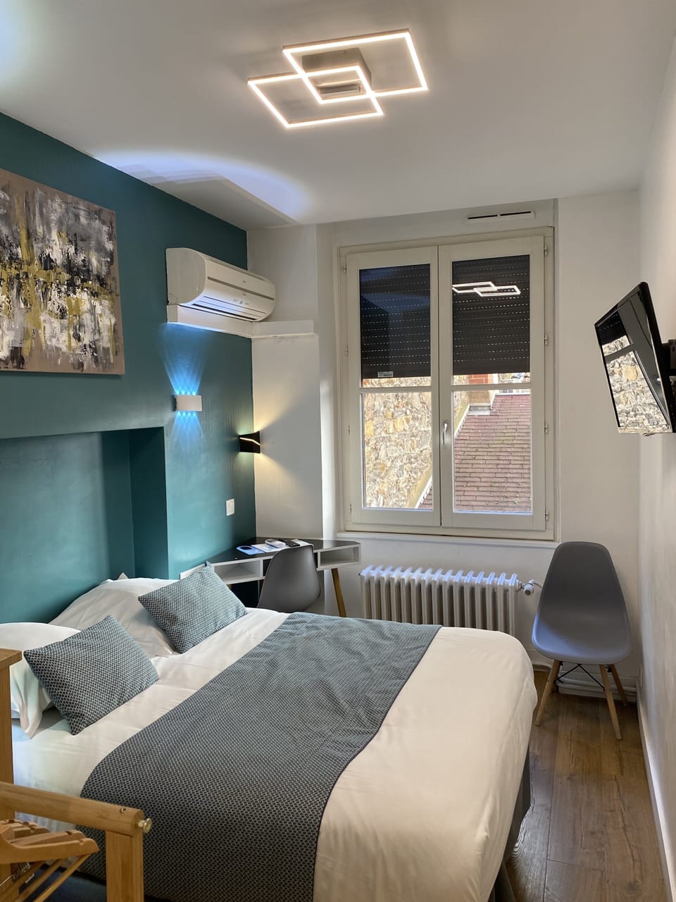 Design Double Room | Premium bedding, in-room safe, individually furnished, desk