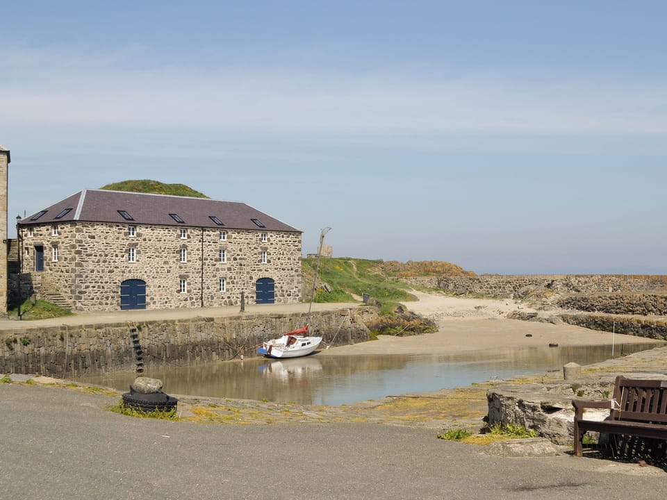 Picturesque Portsoy Harbour