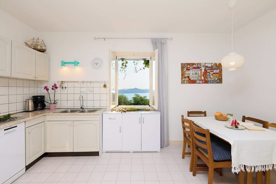 House (2 Bedrooms) | Private kitchen | Fridge, oven, coffee/tea maker, electric kettle