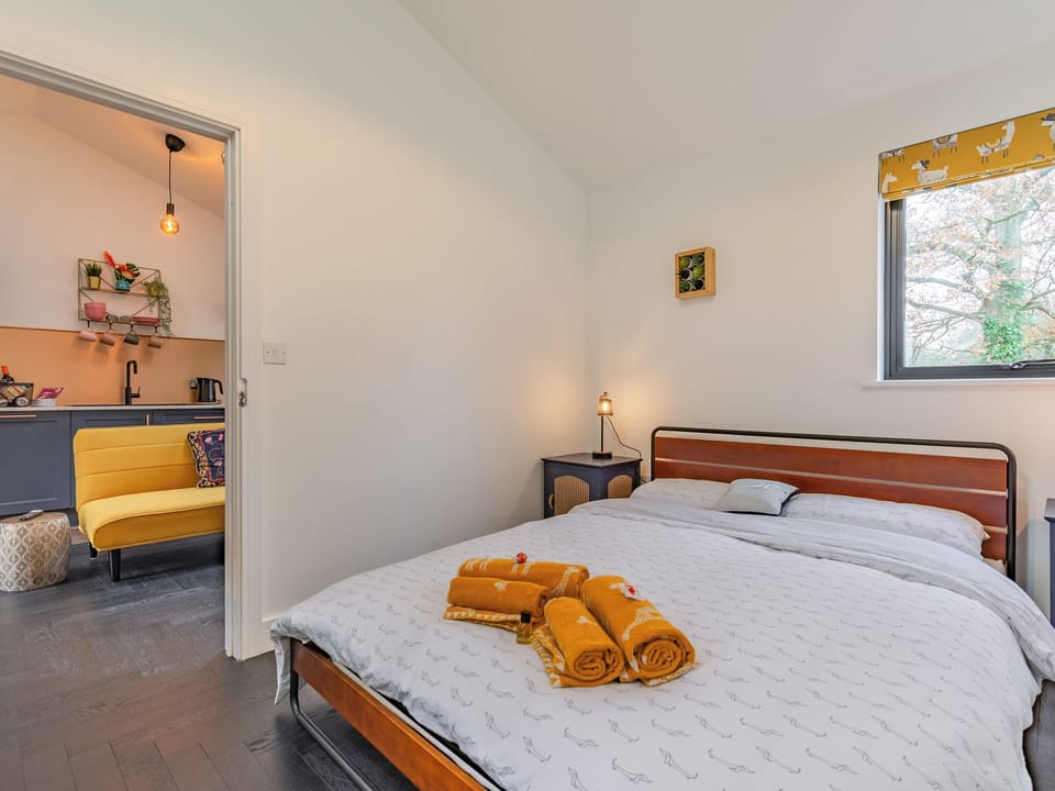 Double bedroom | Star&rsquo;s Special Sanctuary - Lower Farm Lodges, Chart Sutton, near Maidstone