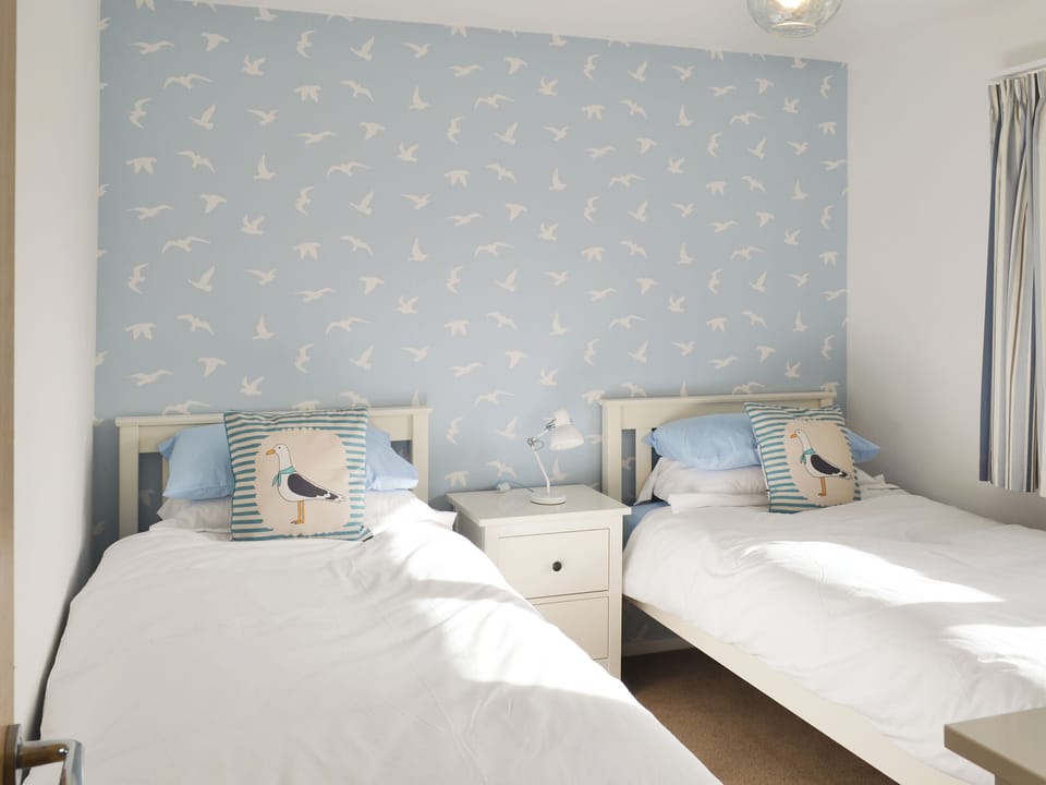 Twin bedroom | Coastguard Cottage Paradise, Scarborough