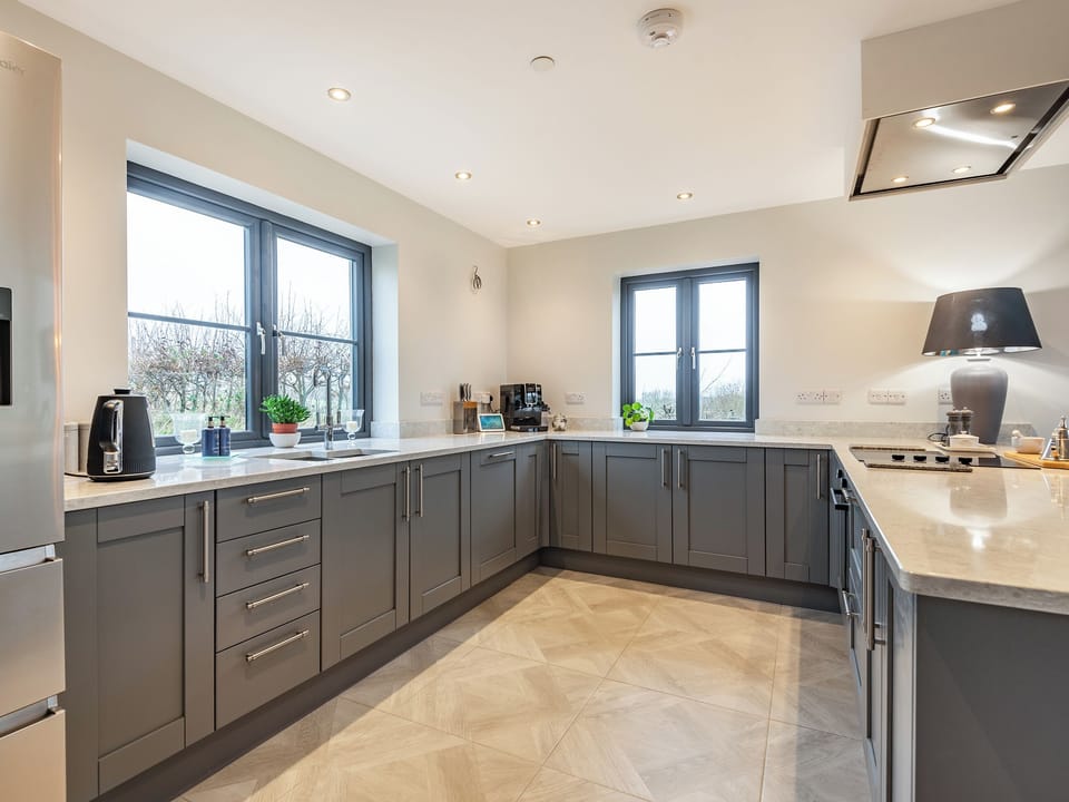 Kitchen area | Red Kite Lodge - Red Kite Holidays, Tregaron, near Aberystwyth