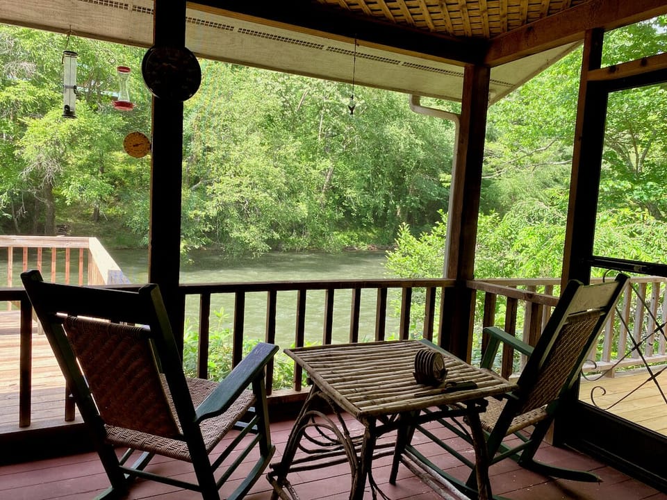 Most guests highlight sitting watching the river as the best part of their stay.