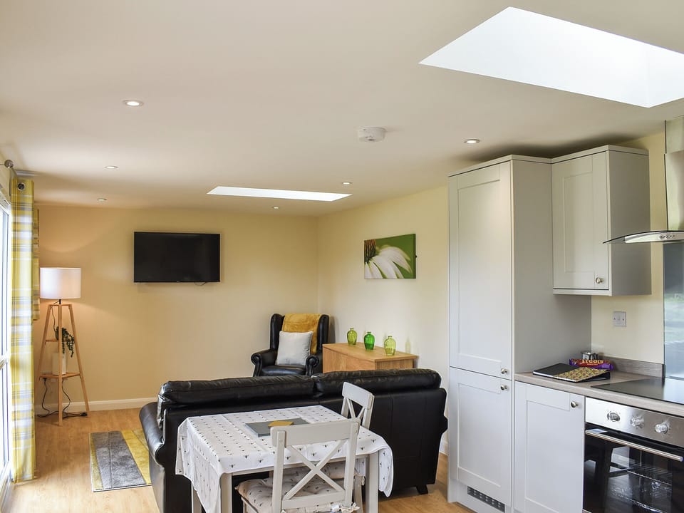 Open plan living space | Sherwood Forest Lodge 2 - Sherwood Forest Lodges, Kings Clipstone, near Mansfield
