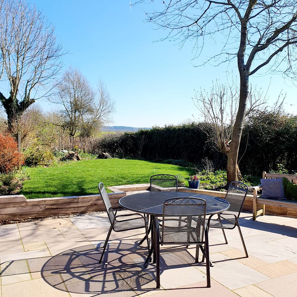 Patio and garden