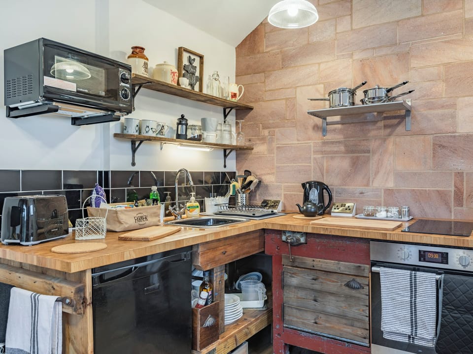 Open plan living space | Little Pines Lodge, Biddulph