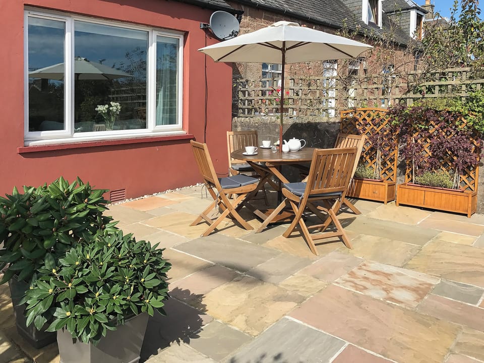 Patio | Larkfield, Lamlash, Isle of Arran