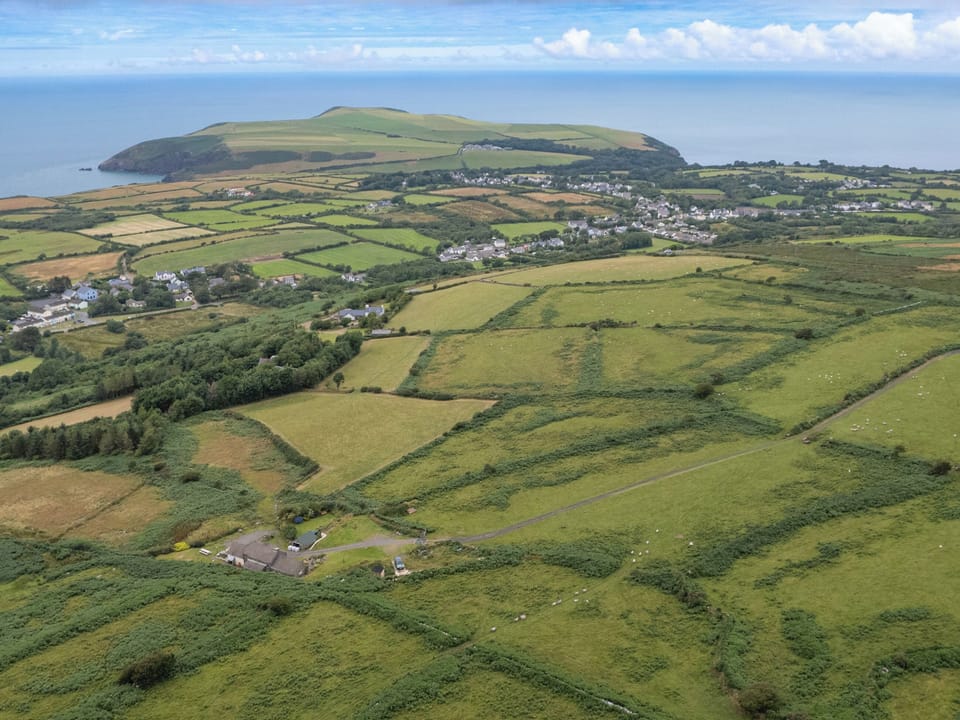 Outdoor area | Penmynydd Uchaf, Dinas Cross, Newport