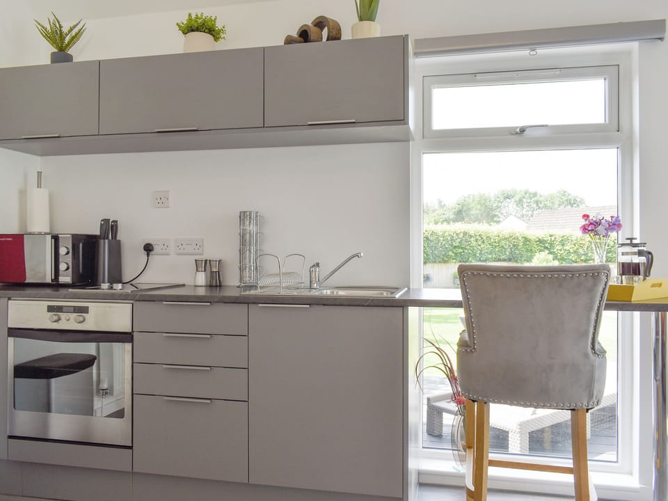 Kitchen area | Lawn Vista Cabin, Barnstaple