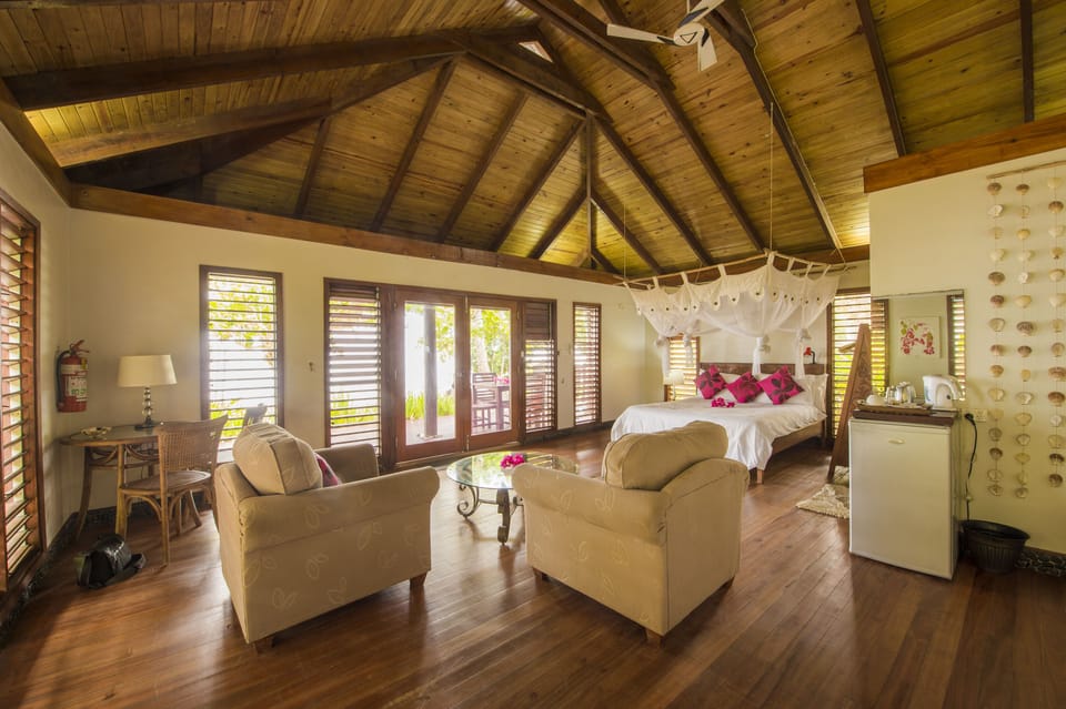 Lomalagi Bungalow   | Down comforters, in-room safe, blackout drapes, soundproofing