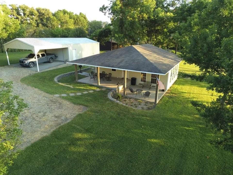 Lake cottage.