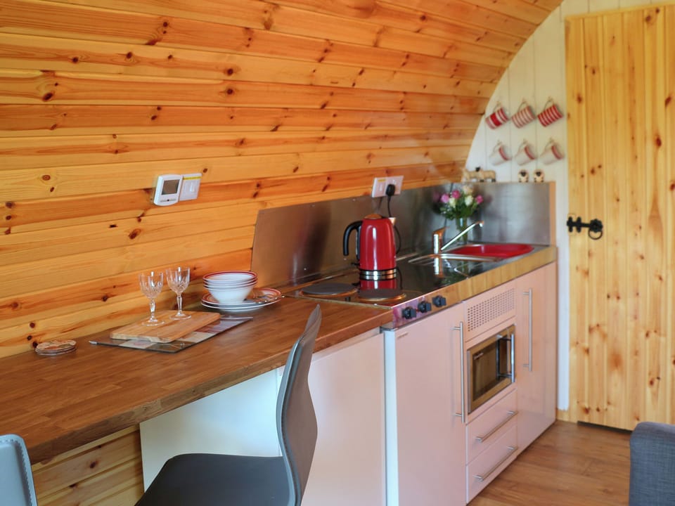 Kitchen area | Barley Hill Pod, Somerset