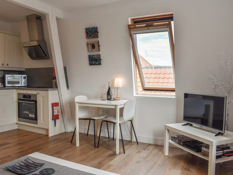 Open plan living space | Coast Apartment, Whitby