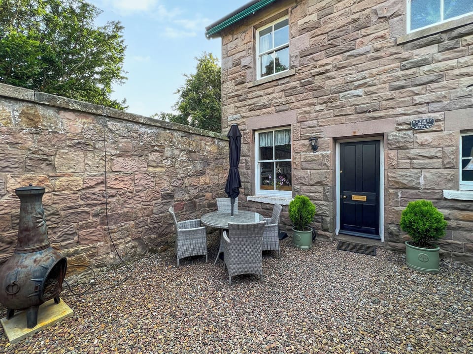Rear courtyard | Railway Cottage, Kirknewton near Wooler