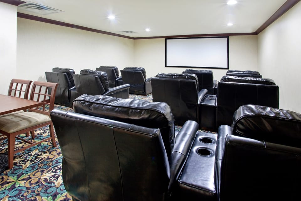 Kick back for movie night in our on-site theater room.