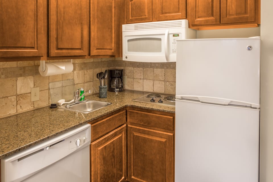 Prepare meals in the comfort of your very own fully-equipped kitchen.
