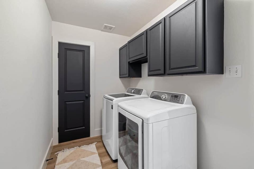 Fully stocked Laundry Room with soap and detergent for your use.