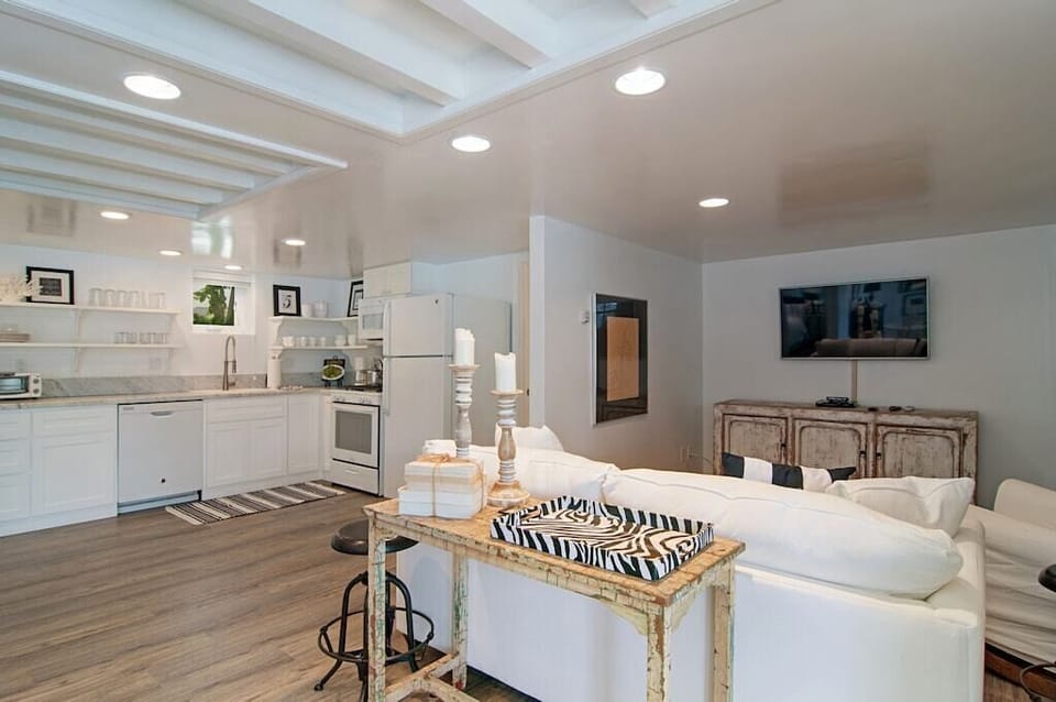 Kitchen and living space