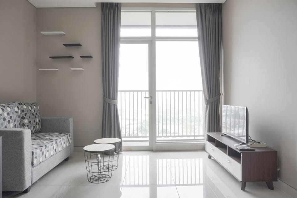 Apartment, 1 Bedroom | Living area | TV